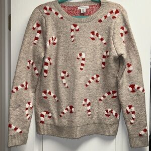 Cupcakes & Cashmere Candy Cane sweater